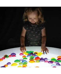 Edx Education Co Transparent Tactile Shells - 108 Pieces