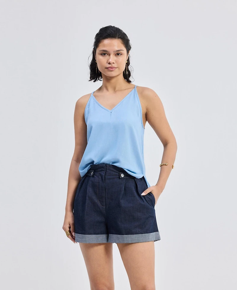 Reistor Women's Endless Sunday Top Tencel Denim