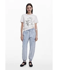Desigual Women's Light jogger jeans