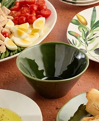 Certified International Verde Ice Cream Bowls, Set of 4, Service for 4