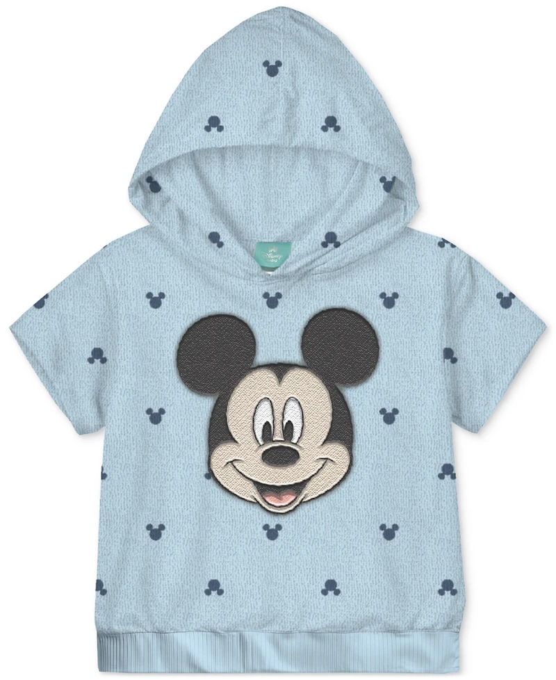 Disney Baby Boys Mickey Mouse Terry Hoodie & Shorts, 2 Piece Set