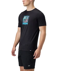 Speedo Men's Short Sleeve Performance Graphic T-Shirt