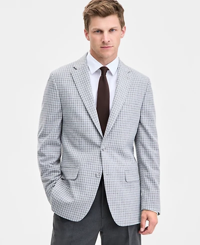 Tommy Hilfiger Men's Modern-Fit Check Sport Coat