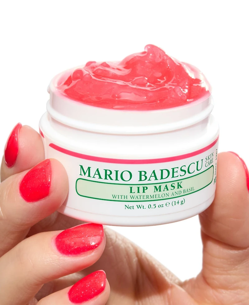 Mario Badescu Lip Mask With Watermelon & Basil, 0.5 oz.