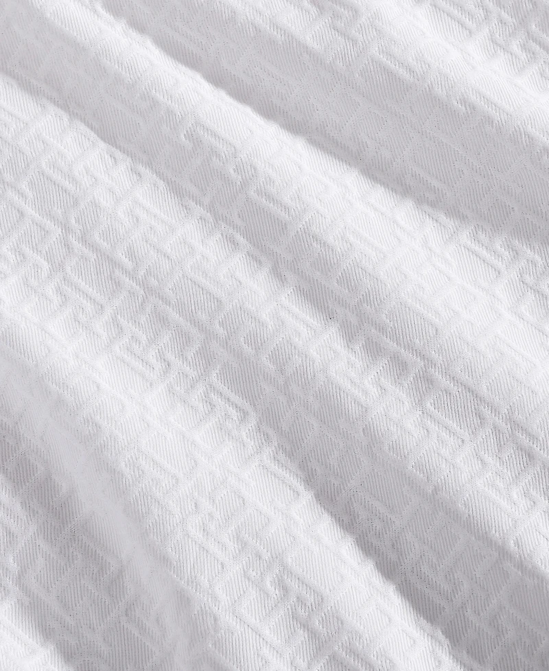 Tommy Hilfiger Monogram Matelasse 3-Pc. Duvet Cover Set, Full/Queen