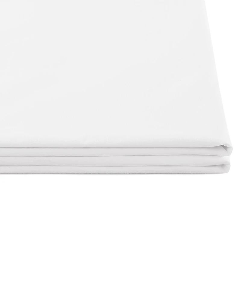 Tommy Hilfiger Solid 200-Thread Count Hem Stripe Cotton Percale -Pc. Sheet Set
