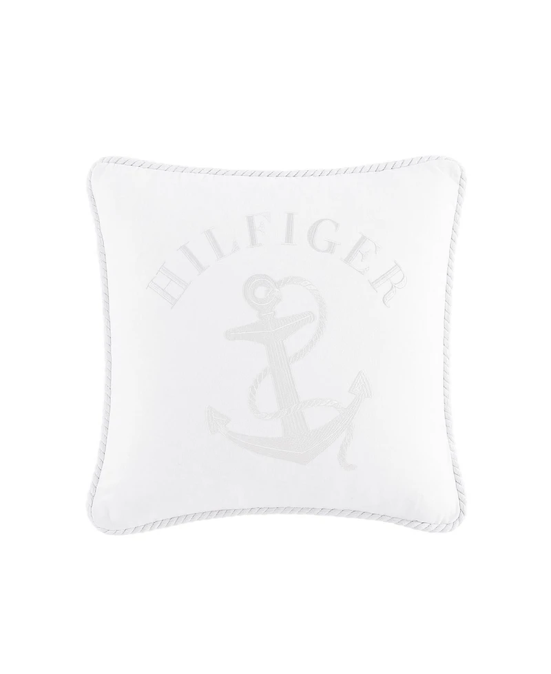 Tommy Hilfiger Anchor Rope Decorative Pillow, 20" x 20"