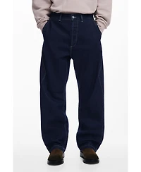 Desigual Men's Zigzag stitch jeans