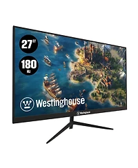 Westinghouse Inch Flat Gaming Monitor, 180Hz, 1ms, Amd FreeSync Support, Low Motion Blur, 1080p Full Hd Ips Display, for Office