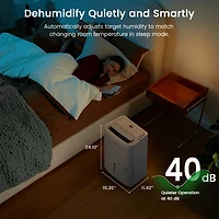 Waykar EnergyStar Dehumidifier for Home & Basement with Drain Hose and 1.88 Gal Water Tank and Pump, Ideal for Spaces up to 7000 Sq. Ft.