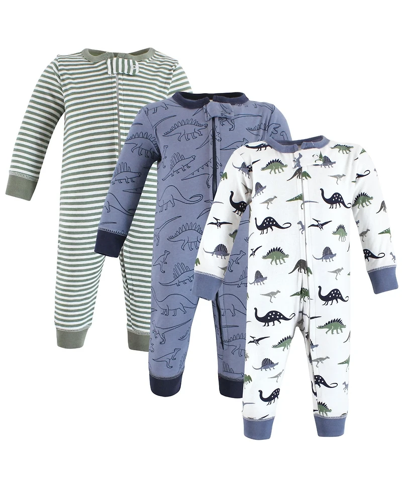 Hudson Baby Boys Unisex Cotton Versatile All-Day Jumpsuit
