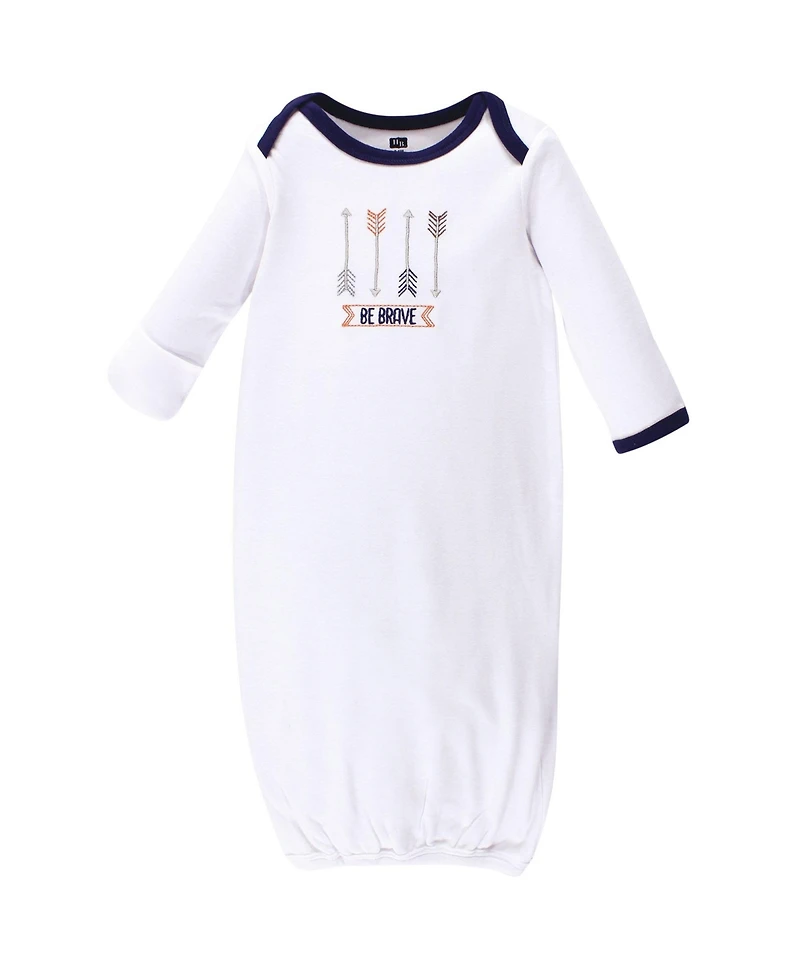 Hudson Baby Four-Piece Set of Interlock Gowns