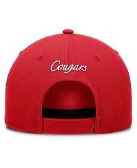 Fanatics Men's Red Houston Cougars Foul Ball Rope Adjustable Hat