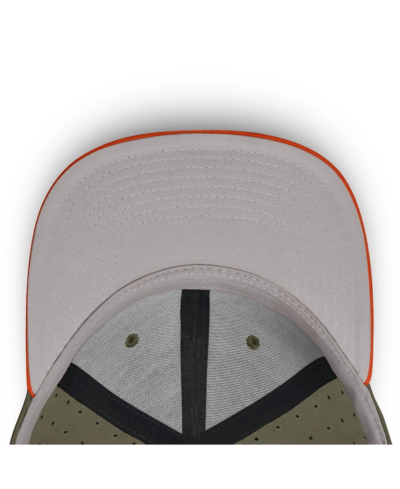 Nike Men's Olive Clemson Tigers On-Field Dugout True Performance Fitted Hat