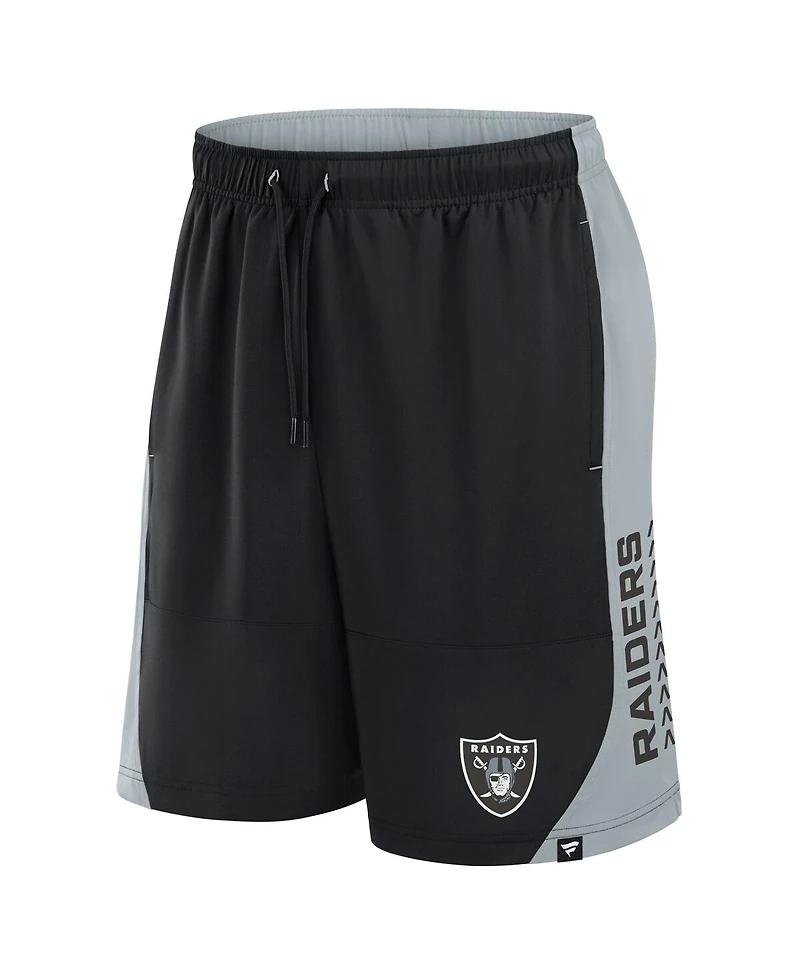 Fanatics Men's Black Las Vegas Raiders No Defense Shorts