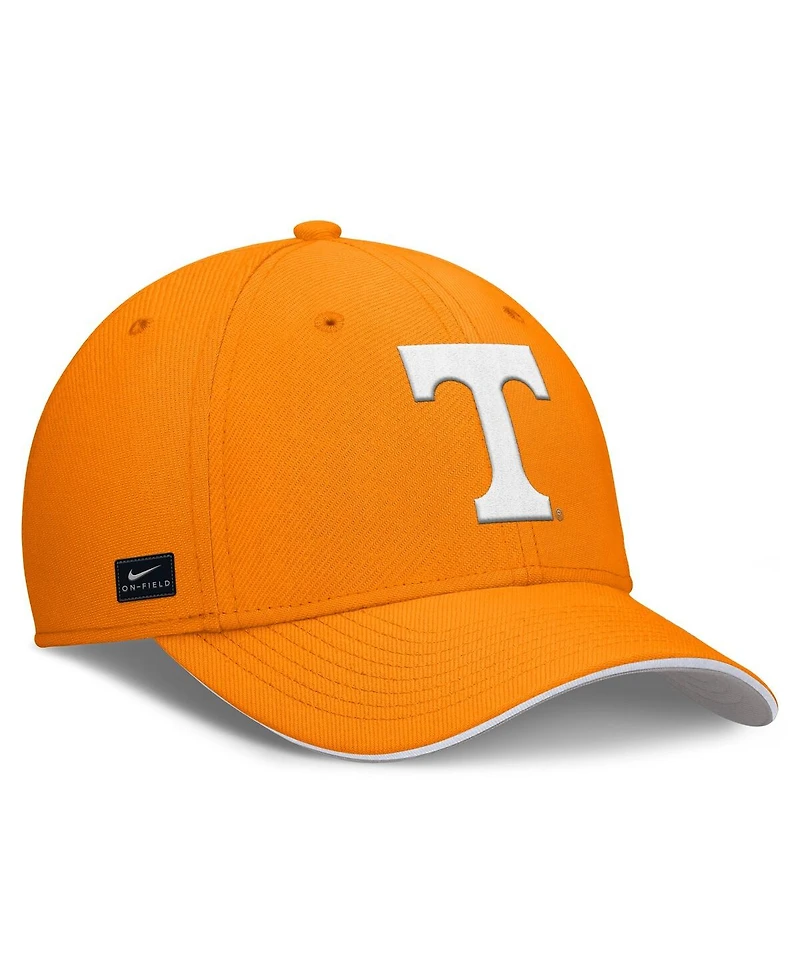 Nike Men's Tennessee Orange Volunteers 2025 Dugout Coaches Rise Swoosh Performance Flex Hat