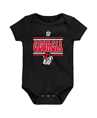 Outerstuff Baby Boys and Girls Georgia Bulldogs Sunday Comics Bodysuit, Set of 3