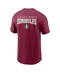 Nike Men's Garnet Florida State Seminoles 2-Hit T-Shirt