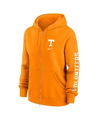 Nike Women's Tennessee Orange Volunteers Oversize Lockup Phoenix Full-Zip Hoodie Jacket