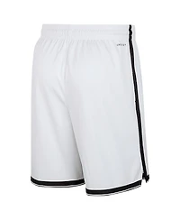 Nike Men's White Brooklyn Nets 2024/25 Association Edition Swingman Shorts