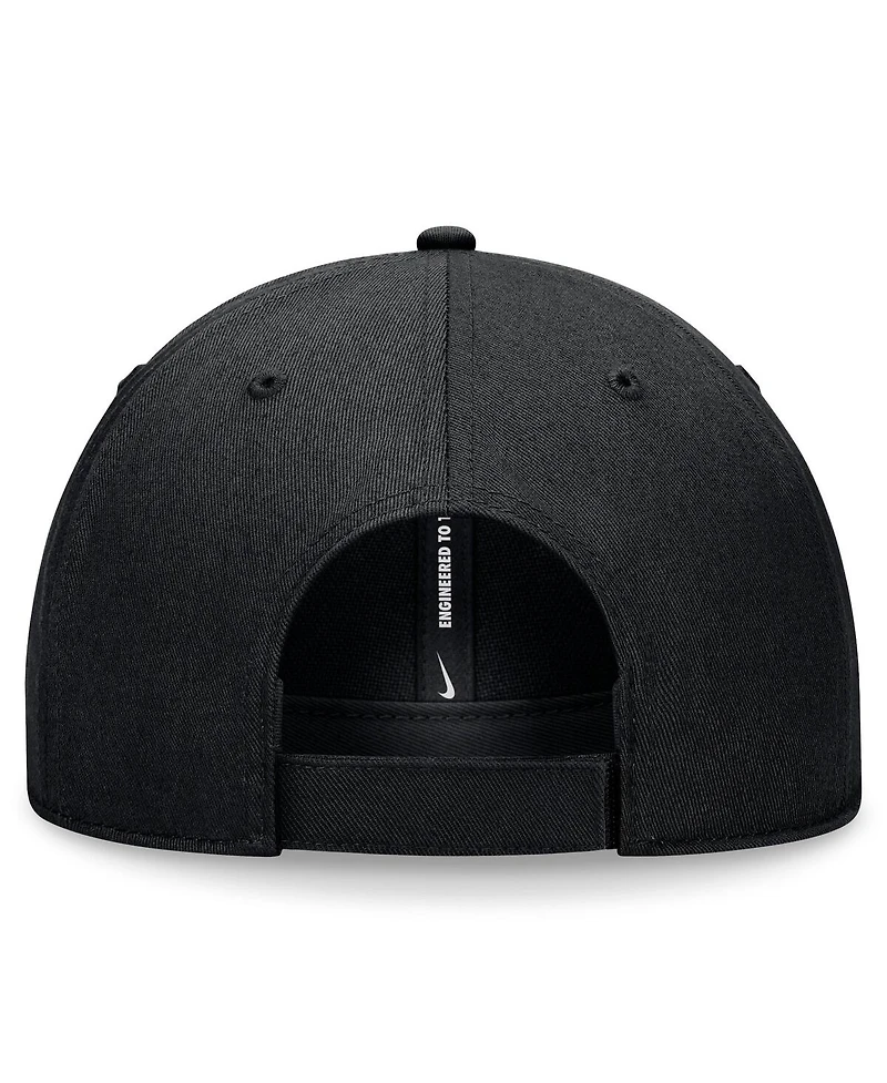 Nike Men's Black Colorado Rockies Club Performance Adjustable Hat