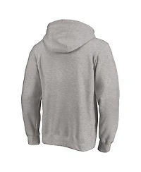 Fanatics Men's Heather Gray Minnesota Golden Gophers Primary Logo Pullover Hoodie