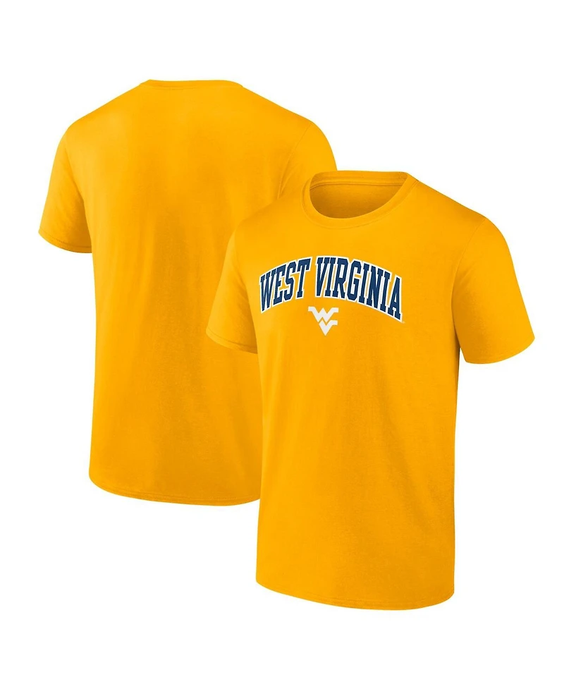 Fanatics Men's Gold West Virginia Mountaineers Core T-Shirt