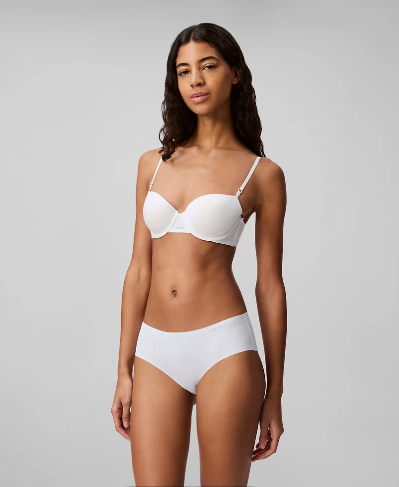 Calvin Klein Women's Invisibles Microfiber Stretch Hipster Underwear D3429