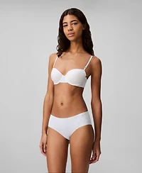 Calvin Klein Women's Invisibles Microfiber Stretch Hipster Underwear D3429