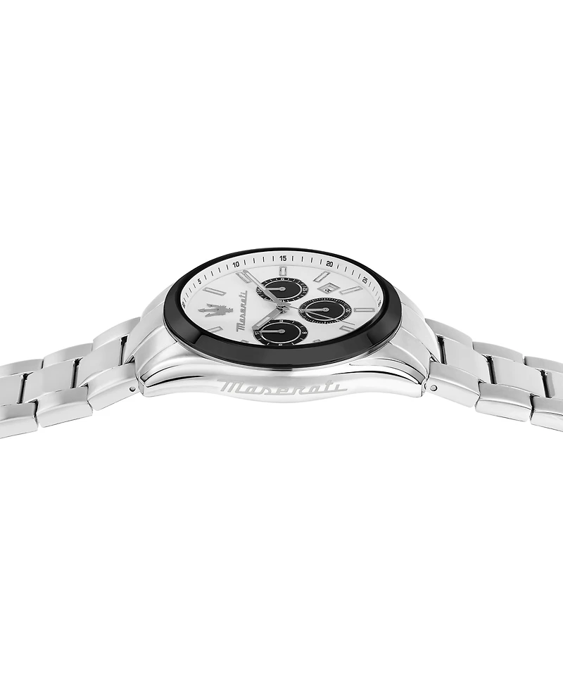 Maserati Men's Multifunction Stainless Steel Metal Band Watch