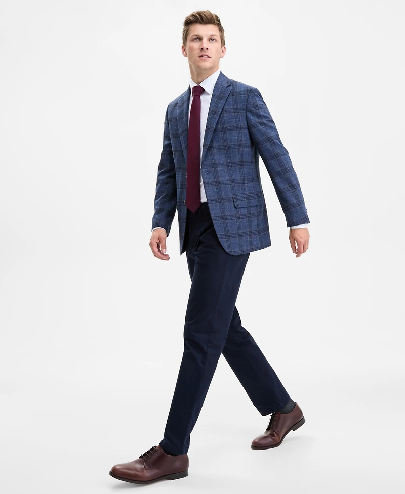 Tommy Hilfiger Men's Modern-Fit Check Sport Coat