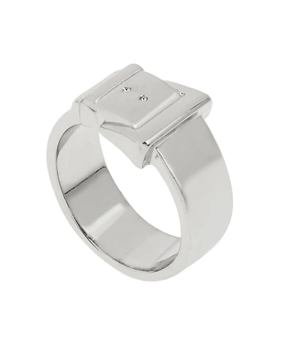 Steve Madden Belt Buckle Band Ring