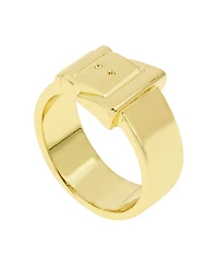 Steve Madden Belt Buckle Band Ring