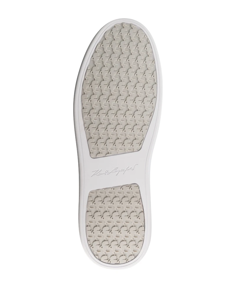 Karl Lagerfeld Paris Men's Side K Racer Toe Sneakers