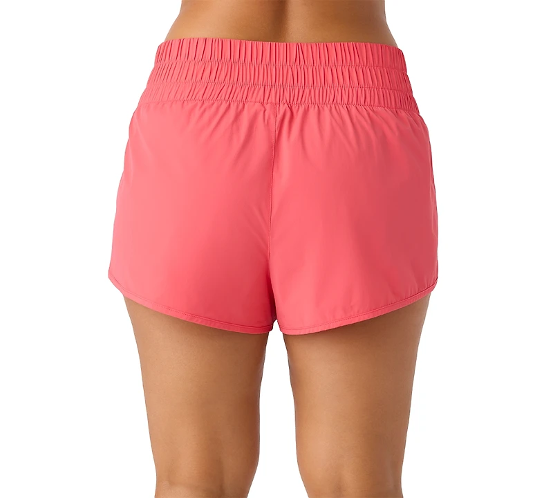 O'Neill Women's 2" Dolphin-Hem Wide-Waist Board Shorts