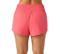 O'Neill Women's 2" Dolphin-Hem Wide-Waist Board Shorts