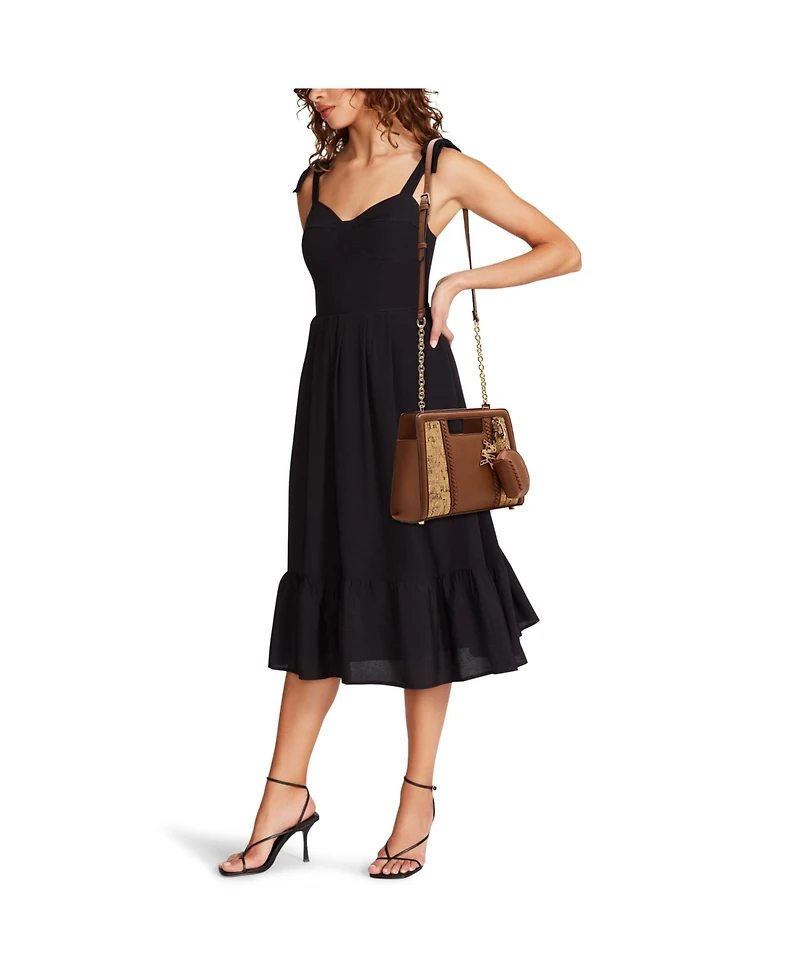 Anne Klein Cork Convertible Strap Clutch Bag