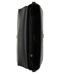 Anne Klein Belted Flap Small Satchel Bag