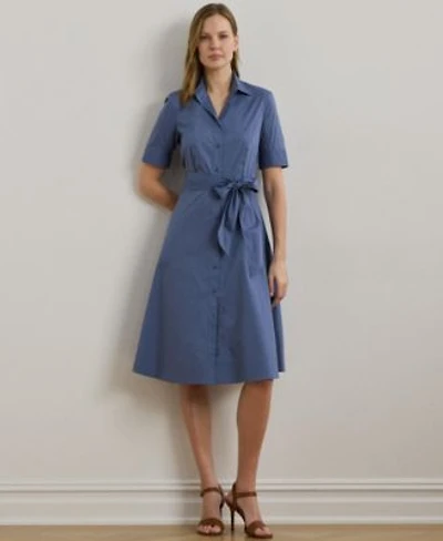 Lauren Ralph Lauren Cotton Shirtdress 0 14p
