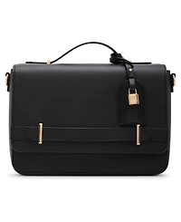 Anne Klein Belted Flap Small Satchel Bag