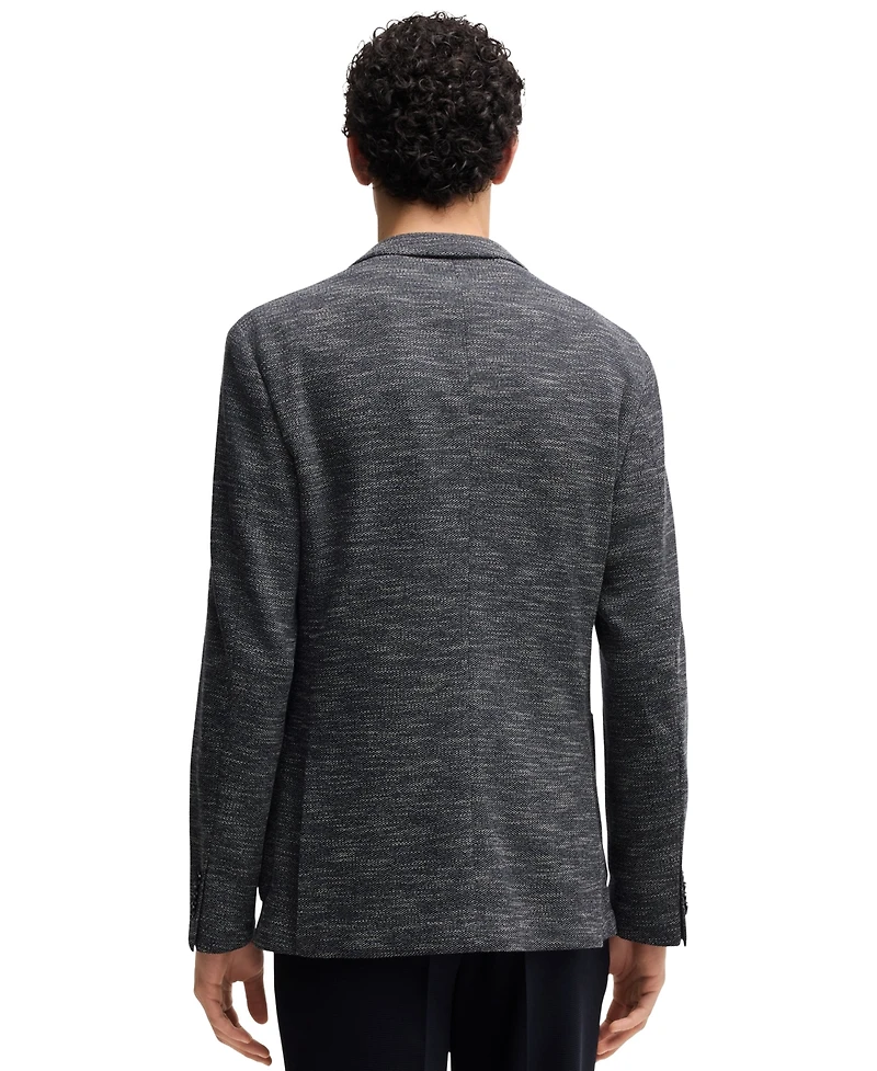 Boss by Hugo Boss Men's Micro-Patterned Slim-Fit Blazer