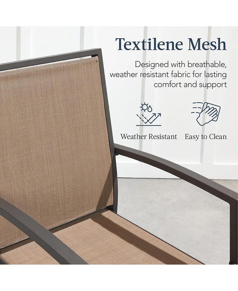 Best Choice Products Outdoor Barstools Set of 2