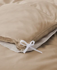 Unikome Heavyweight Goose Down Fiber Comforter, Full/Queen
