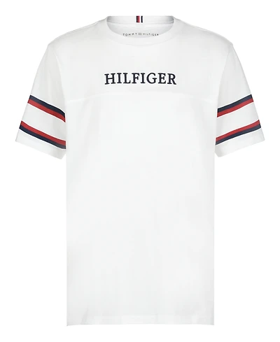 Tommy Hilfiger Toddler and Little Boys Wide Sleeve Stripe T-Shirt