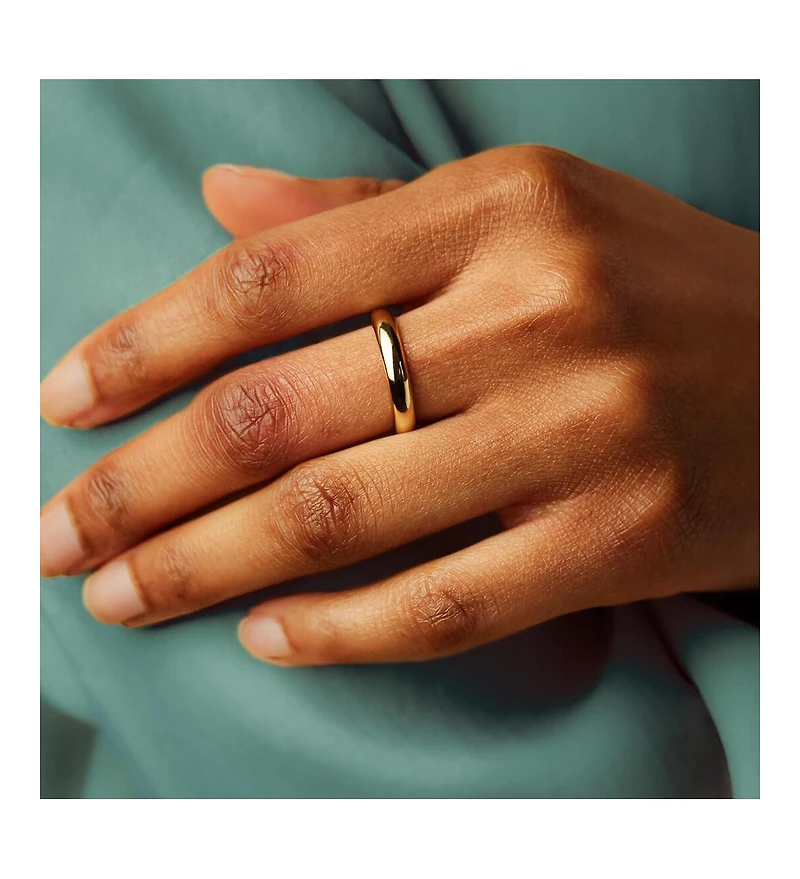 Ana Luisa Gold Band Ring - Everly