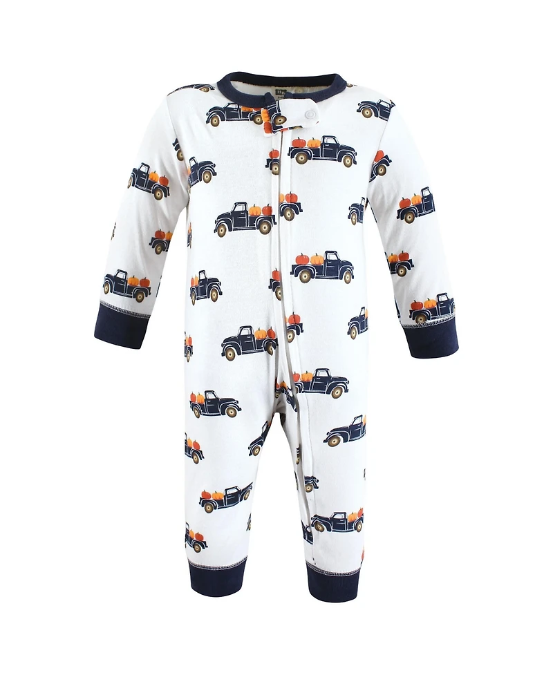 Hudson Baby Boys Unisex 2Pk Sleep and Play