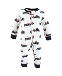 Hudson Baby Boys Unisex 2Pk Sleep and Play