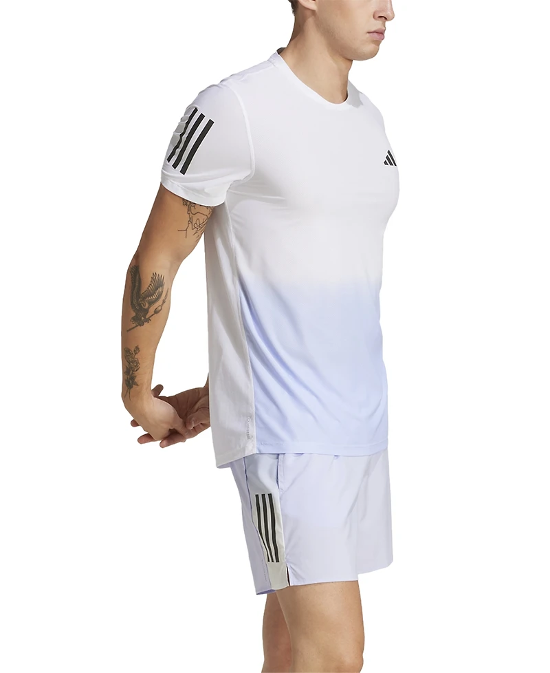 adidas Men's Own The Run Climacool Colorblocked T-Shirt