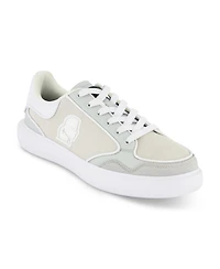 Karl Lagerfeld Paris Men's Side Patch Court Lace Up Sneakers