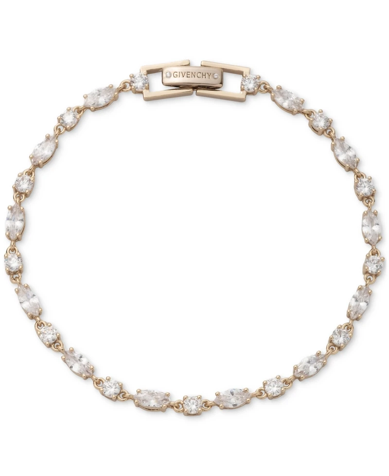 Givenchy Gold-Tone Cubic Zirconia Flex Bracelet